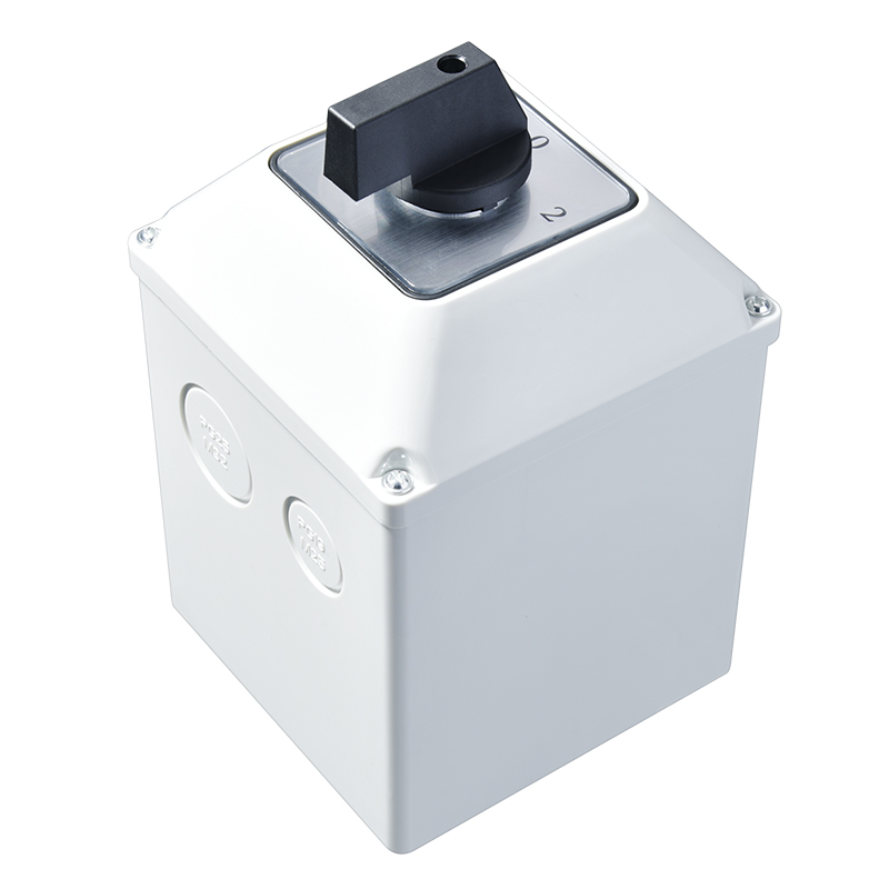 Caja impermeable LW26 con interruptor giratorio